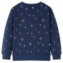 Children's navy blue mélange sweatshirt 128 by , Kids T-shirts - Ref: Foro24-12792, Price: 13,75 €, Discount: %