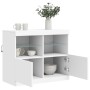 Sideboard with white LED lights 81x37x67 cm by , Sideboards - Ref: Foro24-836658, Price: 79,84 €, Discount: %