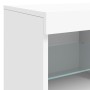 Sideboard with white LED lights 81x37x67 cm by , Sideboards - Ref: Foro24-836658, Price: 79,84 €, Discount: %