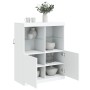 Sideboard with white LED lights 81x37x100 cm by , Sideboards - Ref: Foro24-836672, Price: 106,23 €, Discount: %