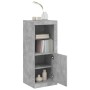 Concrete gray sideboard with LED lights 41x37x100 cm by , Sideboards - Ref: Foro24-836647, Price: 69,05 €, Discount: %