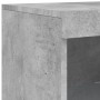 Concrete gray sideboard with LED lights 41x37x100 cm by , Sideboards - Ref: Foro24-836647, Price: 69,05 €, Discount: %