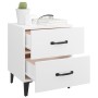 Bright white nightstand 40x35x47.5 cm by vidaXL, Nightstands - Ref: Foro24-812000, Price: 52,41 €, Discount: %