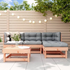 Garden sofa set 5 pieces solid Douglas fir wood by , Garden sets - Ref: Foro24-3186163, Price: 257,99 €, Discount: %