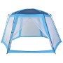 Blue fabric pool tent 500x433x250 cm by vidaXL, Pool and spa accessories - Ref: Foro24-91574, Price: 137,71 €, Discount: %