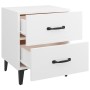 Bright white nightstand 40x35x47.5 cm by vidaXL, Nightstands - Ref: Foro24-812000, Price: 52,41 €, Discount: %