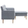 L-förmiges Sofa, gepolstert mit hellgrauem Stoff, 171,5 x 138 x 81,5 cm von , Sofas - Ref: Foro24-247024, Preis: 502,34 €, Ra...