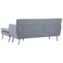 L-förmiges Sofa, gepolstert mit hellgrauem Stoff, 171,5 x 138 x 81,5 cm von , Sofas - Ref: Foro24-247024, Preis: 502,34 €, Ra...