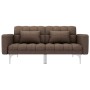 Brown fabric sofa bed by , Sofas - Ref: Foro24-247219, Price: 321,85 €, Discount: %