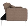 Brown fabric sofa bed by , Sofas - Ref: Foro24-247219, Price: 321,85 €, Discount: %