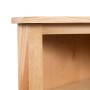 Solid oak wood corner shelf 59x36x100 cm by vidaXL, Lockers and storage cabinets - Ref: Foro24-247041, Price: 190,87 €, Disco...