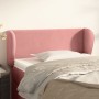 Cabecero de terciopelo rosa 103x23x78/88 cm de , Cabeceros y pies de cama - Ref: Foro24-3117051, Precio: 51,04 €, Descuento: %