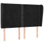 Headboard with black velvet ears 147x23x118/128 cm by , Headboards and footboards - Ref: Foro24-3117866, Price: 133,99 €, Dis...