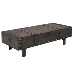 Vintage style solid wood coffee table 120x55x35 cm by vidaXL, Coffee table - Ref: Foro24-245802, Price: 228,10 €, Discount: %