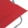 Folding beach chairs, 2 units, steel and red Oxford fabric by vidaXL, Garden chairs - Ref: Foro24-44360, Price: 69,13 €, Disc...