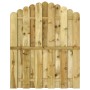 Puerta de jardín madera de pino impregnada 100x125 cm de vidaXL, Puertas de jardín - Ref: Foro24-45328, Precio: 77,55 €, Desc...