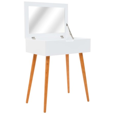 Tocador con espejo de MDF 60x40x75 cm de vidaXL, Tocadores para dormitorios - Ref: Foro24-245751, Precio: 94,99 €, Descuento: %