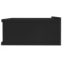 Mesita de noche flotante madera contrachapada negro 40x30x15cm de vidaXL, Mesitas de noche - Ref: Foro24-800308, Precio: 30,6...