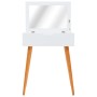 Tocador con espejo de MDF 60x40x75 cm de vidaXL, Tocadores para dormitorios - Ref: Foro24-245751, Precio: 94,99 €, Descuento: %