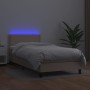 Boxspringbett LED-Matratze Cappuccino Kunstleder 80x200 cm von , Betten und Lattenroste - Ref: Foro24-3134134, Preis: 297,65 ...