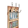 LIVE LIFE wall coat rack with 6 hooks 120x40 cm by vidaXL, Hat and coat racks - Ref: Foro24-245849, Price: 59,88 €, Discount: %