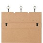 LIVE LIFE wall coat rack with 6 hooks 120x40 cm by vidaXL, Hat and coat racks - Ref: Foro24-245849, Price: 59,88 €, Discount: %