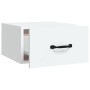 Mesita de noche de pared blanco 35x35x20 cm de vidaXL, Mesitas de noche - Ref: Foro24-812852, Precio: 32,49 €, Descuento: %