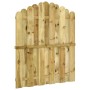 Puerta de jardín madera de pino impregnada 100x125 cm de vidaXL, Puertas de jardín - Ref: Foro24-45328, Precio: 77,99 €, Desc...