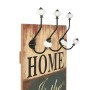 Wall-mounted coat rack HOME IS with 6 hooks 120x40 cm by vidaXL, Hat and coat racks - Ref: Foro24-245848, Price: 59,88 €, Dis...