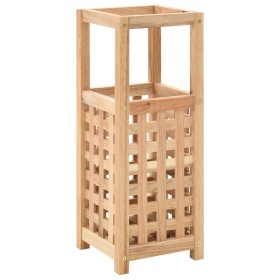 Paragüero de madera maciza de nogal 18x18x50 cm de vidaXL, Paragüeros - Ref: Foro24-247104, Precio: 36,74 €, Descuento: %