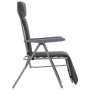 Folding garden chairs with cushion 2 units gray by vidaXL, Garden chairs - Ref: Foro24-44320, Price: 186,49 €, Discount: %