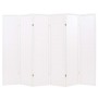 Biombo plegable con 6 paneles estilo japonés 240x170 cm blanco de vidaXL, Divisores de ambientes - Ref: Foro24-245908, Precio...