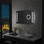 Bathroom wall mirror with LED and touch sensor 100x60 cm by , Mirrors - Ref: Foro24-144743, Price: 154,48 €, Discount: %