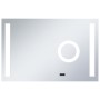 Bathroom wall mirror with LED and touch sensor 100x60 cm by , Mirrors - Ref: Foro24-144743, Price: 154,48 €, Discount: %