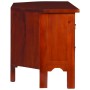 Classic brown TV cabinet solid mahogany wood 100x40x45 cm by , TV Furniture - Ref: Foro24-288868, Price: 216,31 €, Discount: %