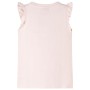 Soft pink ruffle sleeve children's t-shirt 128 by , Kids T-shirts - Ref: Foro24-11317, Price: 9,99 €, Discount: %