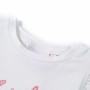 Camiseta infantil de manga volante crudo 104 de , Camisetas para niños - Ref: Foro24-11320, Precio: 7,99 €, Descuento: %