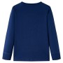 Children's long-sleeved navy blue t-shirt 92 by , Kids T-shirts - Ref: Foro24-12749, Price: 10,99 €, Discount: %