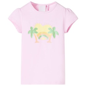 Camiseta infantil rosa claro 92 de , Camisetas para niños - Ref: Foro24-10434, Precio: 9,99 €, Descuento: %