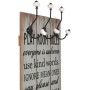 THANK YOU wall coat rack with 6 hooks 120x40 cm by vidaXL, Hat and coat racks - Ref: Foro24-245850, Price: 59,88 €, Discount: %