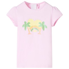 Camiseta infantil rosa claro 116 de , Camisetas para niños - Ref: Foro24-10436, Precio: 7,99 €, Descuento: %