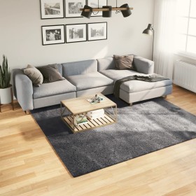 HUARTE anthracite washable soft short pile rug 240x240cm by , Rugs - Ref: Foro24-375006, Price: 163,13 €, Discount: %