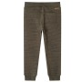 Pantalones de chándal infantiles caqui oscuro mélange 92 de , Pantalones de niños - Ref: Foro24-13229, Precio: 12,52 €, Descu...