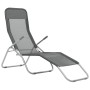 Folding sun loungers 2 units anthracite gray textilene by vidaXL, Loungers - Ref: Foro24-44340, Price: 105,10 €, Discount: %