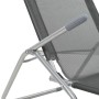 Folding sun loungers 2 units anthracite gray textilene by vidaXL, Loungers - Ref: Foro24-44340, Price: 105,10 €, Discount: %