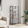 Sonoma gray engineered wood 3-shelf bookcase 41x30x109.5cm by , Bookcases and shelves - Ref: Foro24-839001, Price: 47,86 €, D...