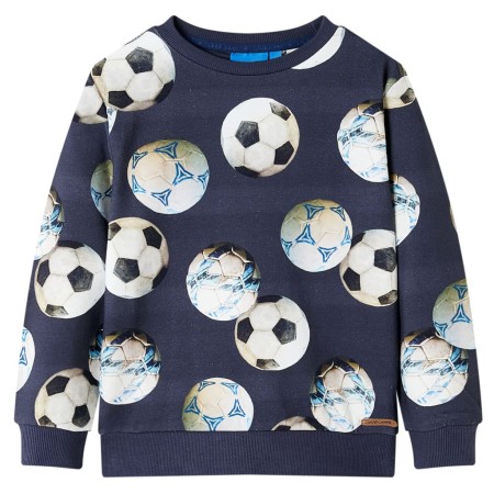 Navy blue children's sweatshirt 104 by , Kids T-shirts - Ref: Foro24-12740, Price: 14,99 €, Discount: %