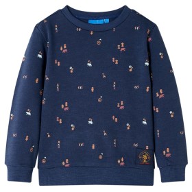 Marineblaues Melange-Sweatshirt 92 für Kinder von , Kinder-T-Shirts - Ref: Foro24-12789, Preis: 13,99 €, Rabatt: %