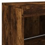 Sideboard mit LED-Leuchten, geräucherte Eiche, 81 x 37 x 67 cm von , Sideboards - Ref: Foro24-836662, Preis: 78,73 €, Rabatt: %