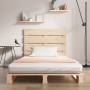 Estructura de cama individual madera maciza de pino 90x190 cm de , Camas y somieres - Ref: Foro24-3190495, Precio: 129,19 €, ...